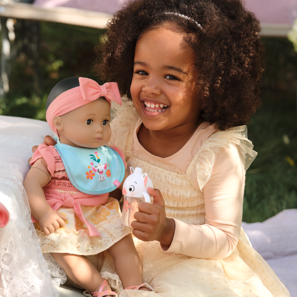 Disney Princess Moana Cuddle & Care Set with Bitty Baby? Doll by American Girl?