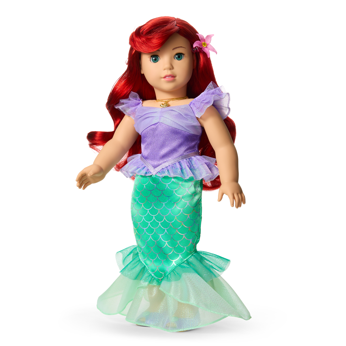 American Girl? Disney Princess Ariel 18-inch Doll & Dress for Girls