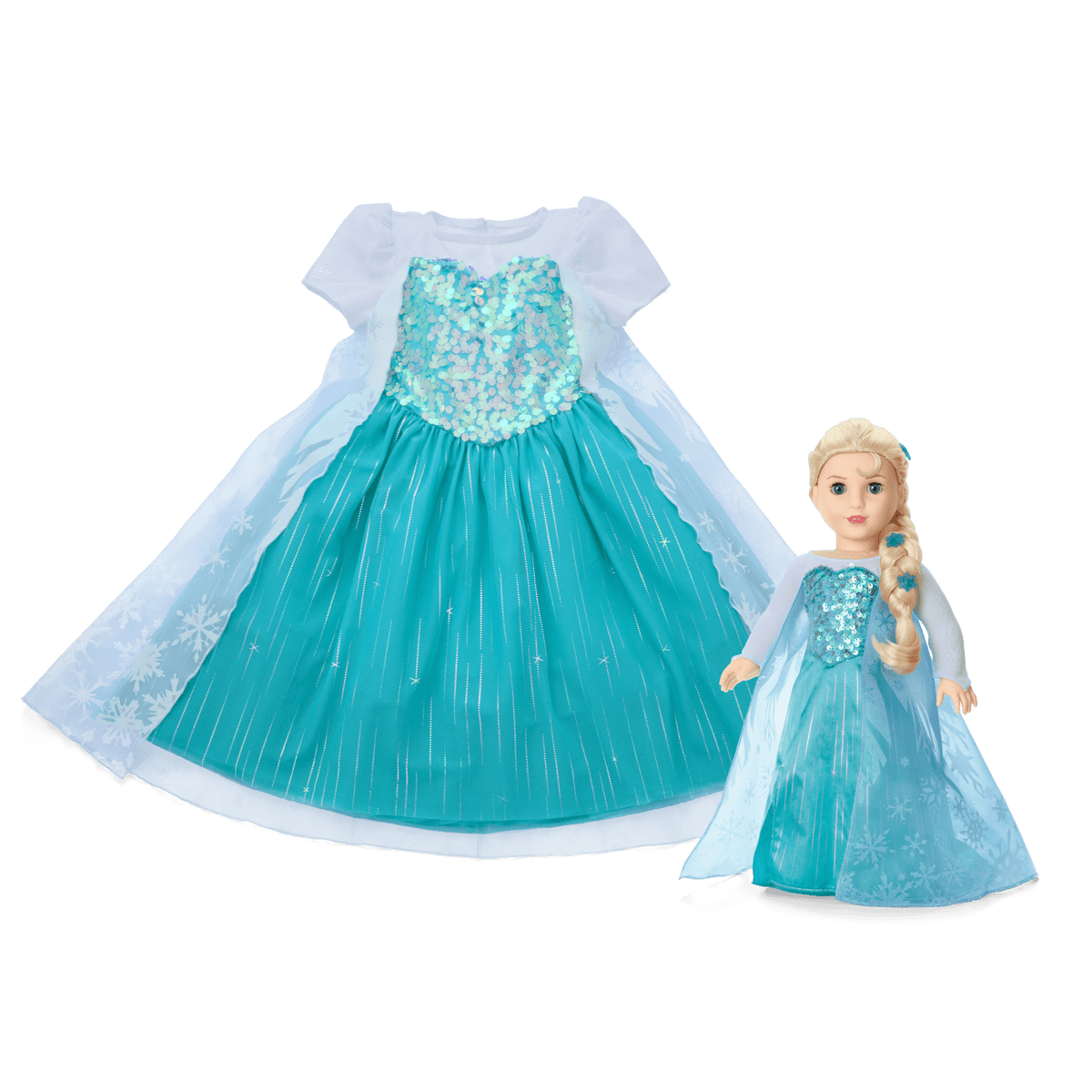 Disney Frozen Elsa Doll & Matching Dress for Girls by American Girl?