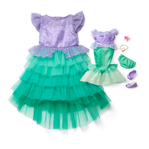 American Girl? Disney Princess Ariel 18-inch Doll & Dress for Girls