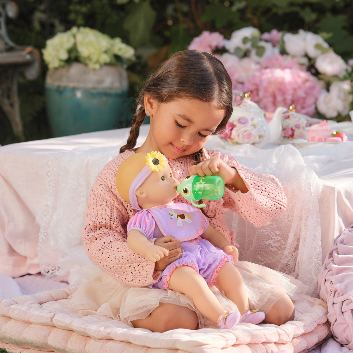 Disney Princess Rapunzel Cuddle & Care Set with Bitty Baby? Doll by American Girl?