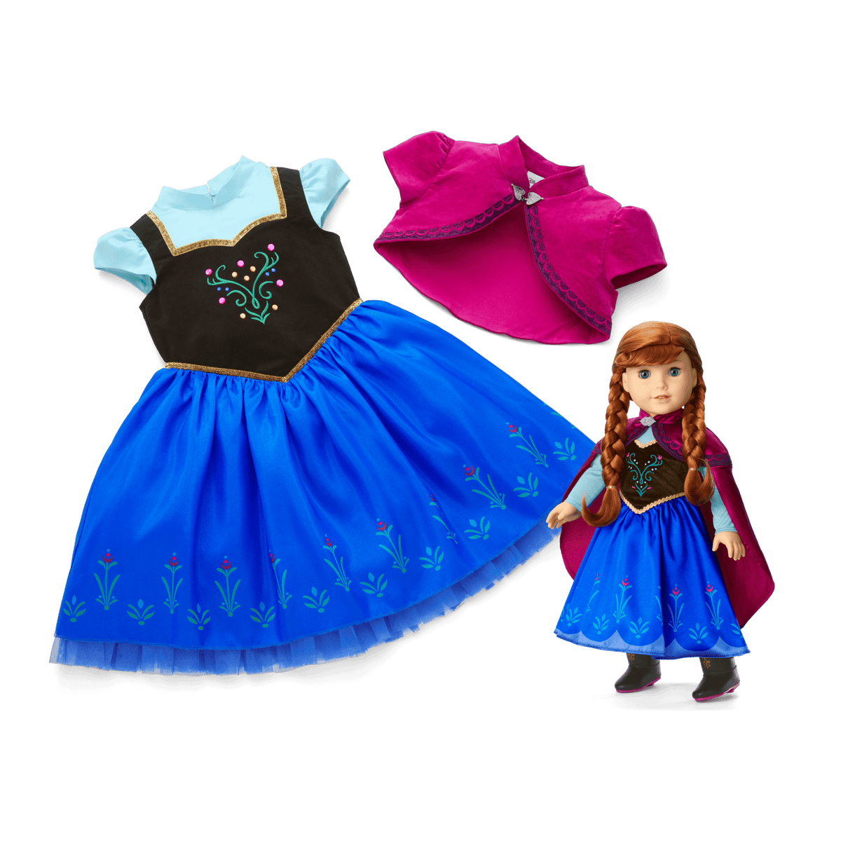 Disney Frozen Anna Doll & Matching Dress for Girls by American Girl?