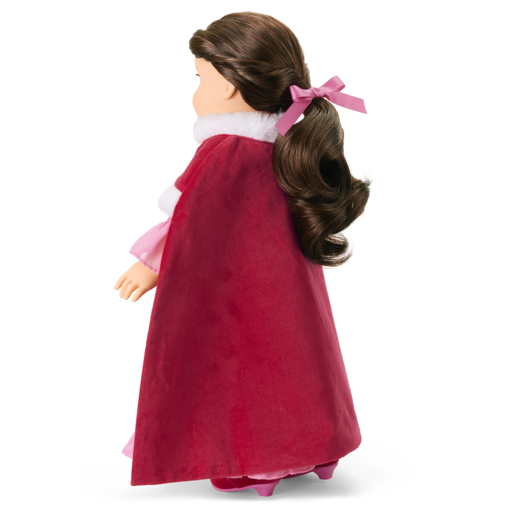 Disney Princess Belle Winter Dress & Cape Outfit for 18-inch Dolls by American Girl?