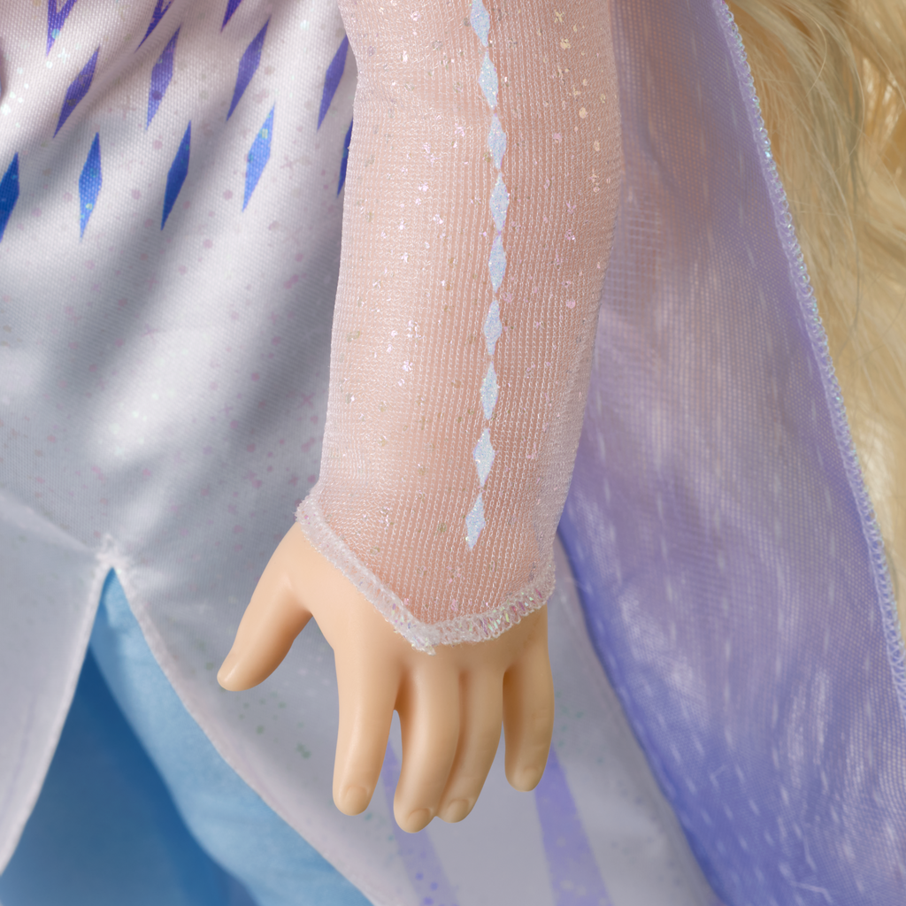 Disney Frozen Snow Queen Elsa Outfit & Accessories for 18-inch Dolls by American Girl?