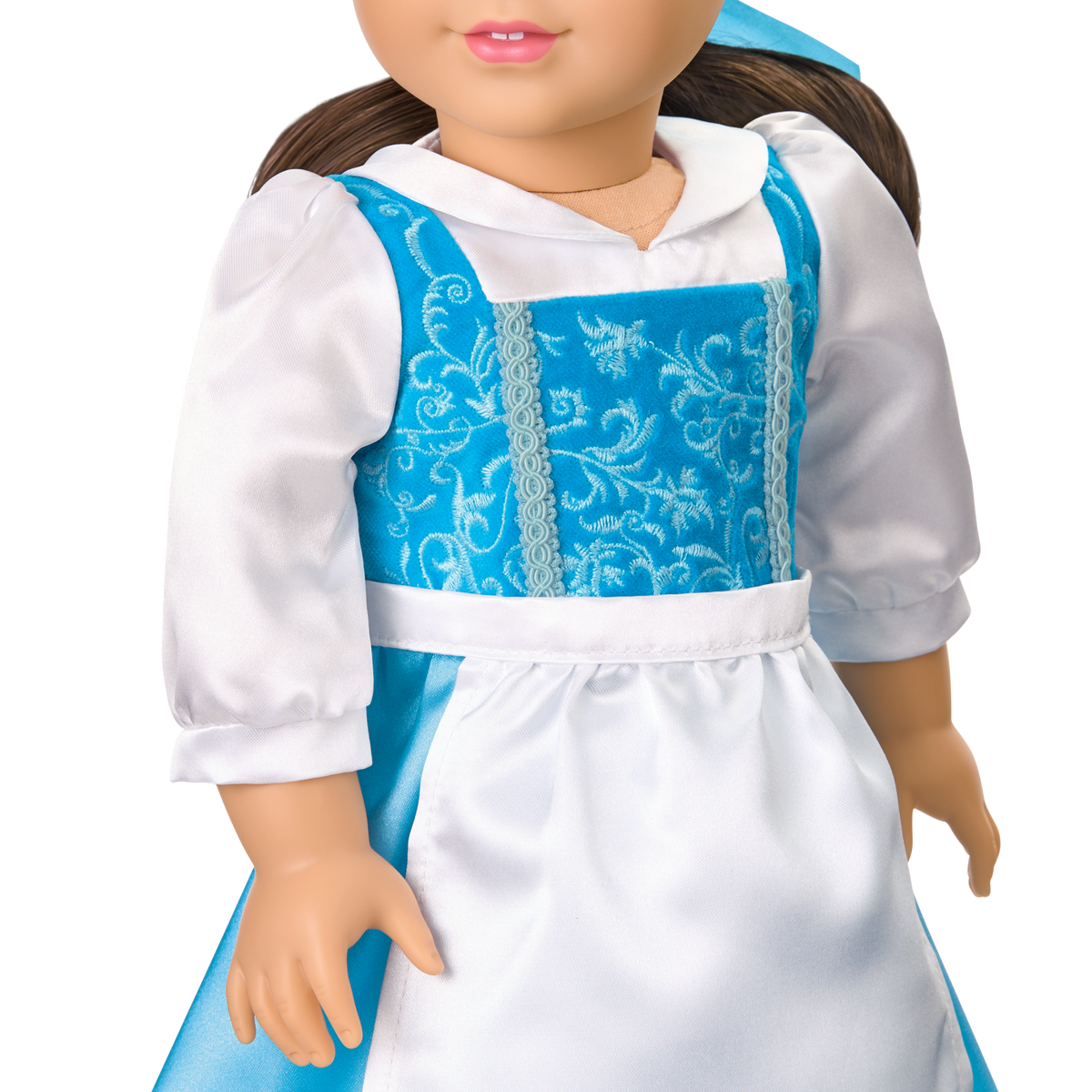 American Girl? Disney Princess Belle Blue Dress, Mrs. Potts, Chip & Accessories for 18-inch Dolls