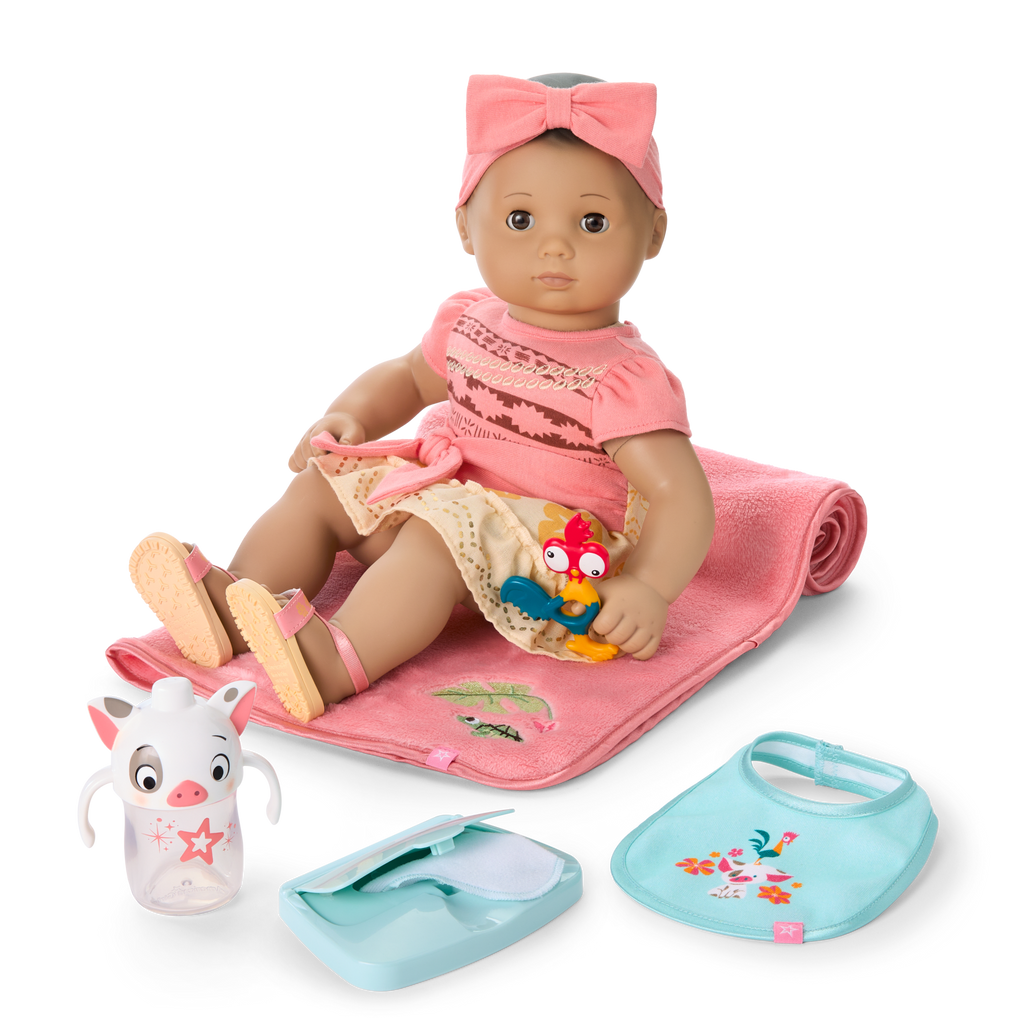 Disney Princess Moana Cuddle & Care Set with Bitty Baby? Doll by American Girl?