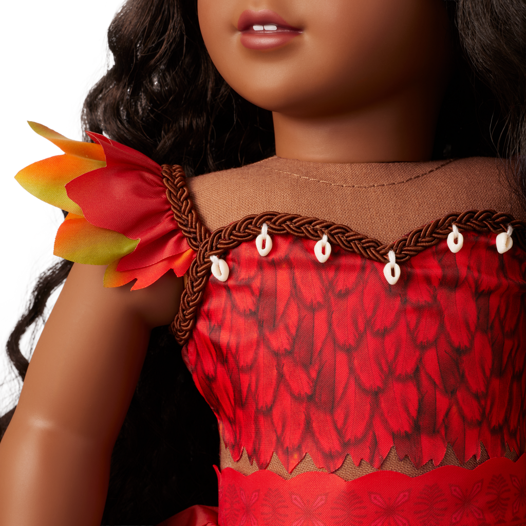 Disney Moana Wayfinder Outfit & Sea Turtle Plush for 18-inch Dolls by American Girl?