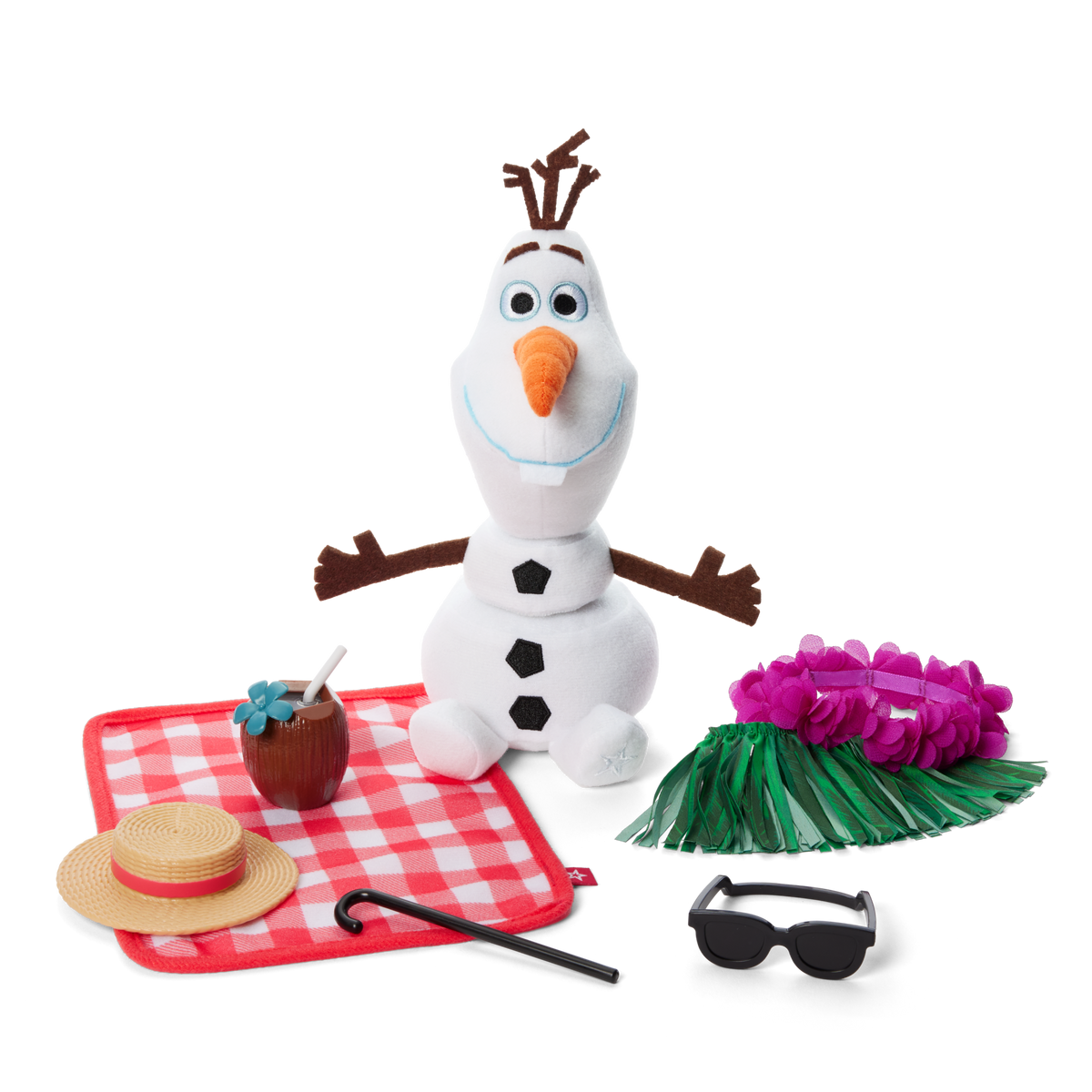 Disney Frozen Olaf Plush & Summer Accessories by American Girl?