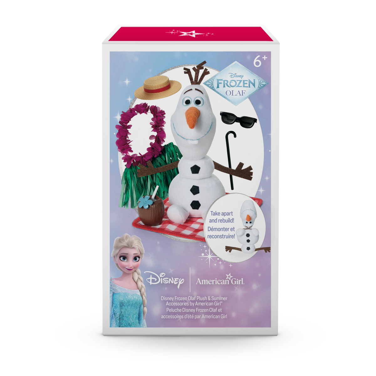 Disney Frozen Olaf Plush & Summer Accessories by American Girl?