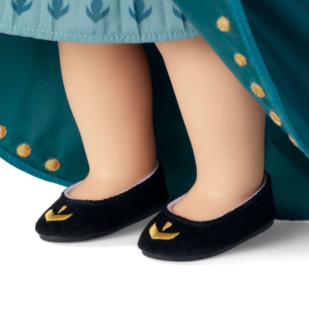Disney Frozen Queen Anna Outfit & Accessories for 18-inch Dolls by American Girl?