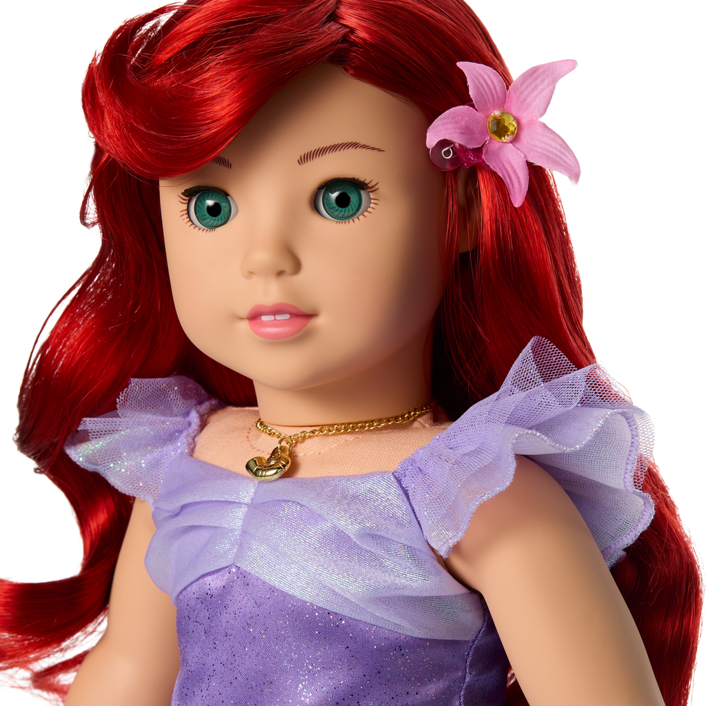 American Girl? Disney Princess Ariel 18-inch Doll & Dress for Girls