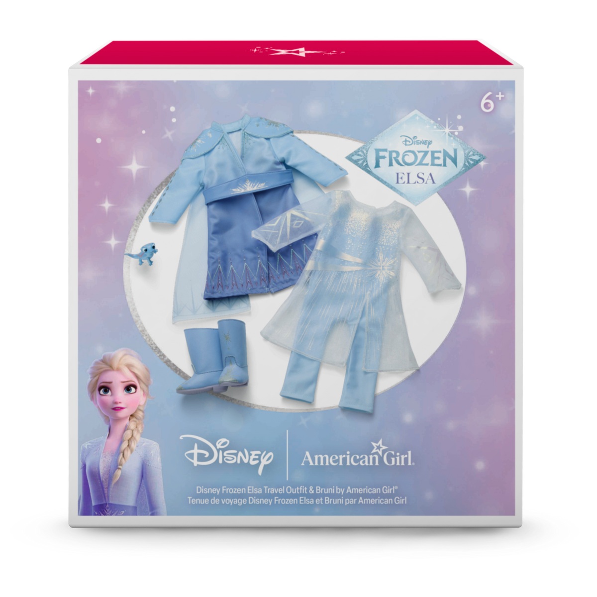 Disney Frozen Elsa Travel Outfit & Bruni for 18-inch Dolls by American Girl?