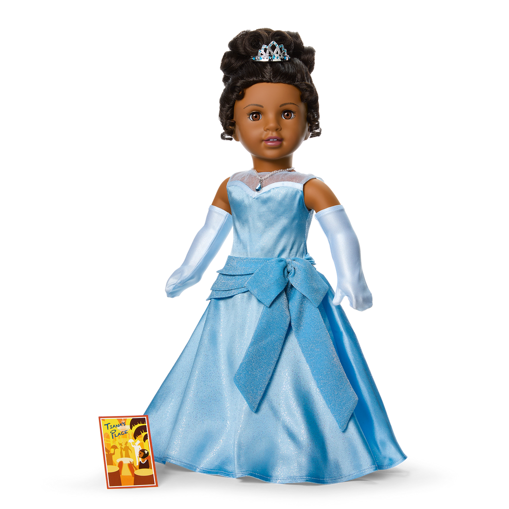 American Girl? Disney Princess Tiana Evening Star Dress & Accessories for 18-inch Dolls