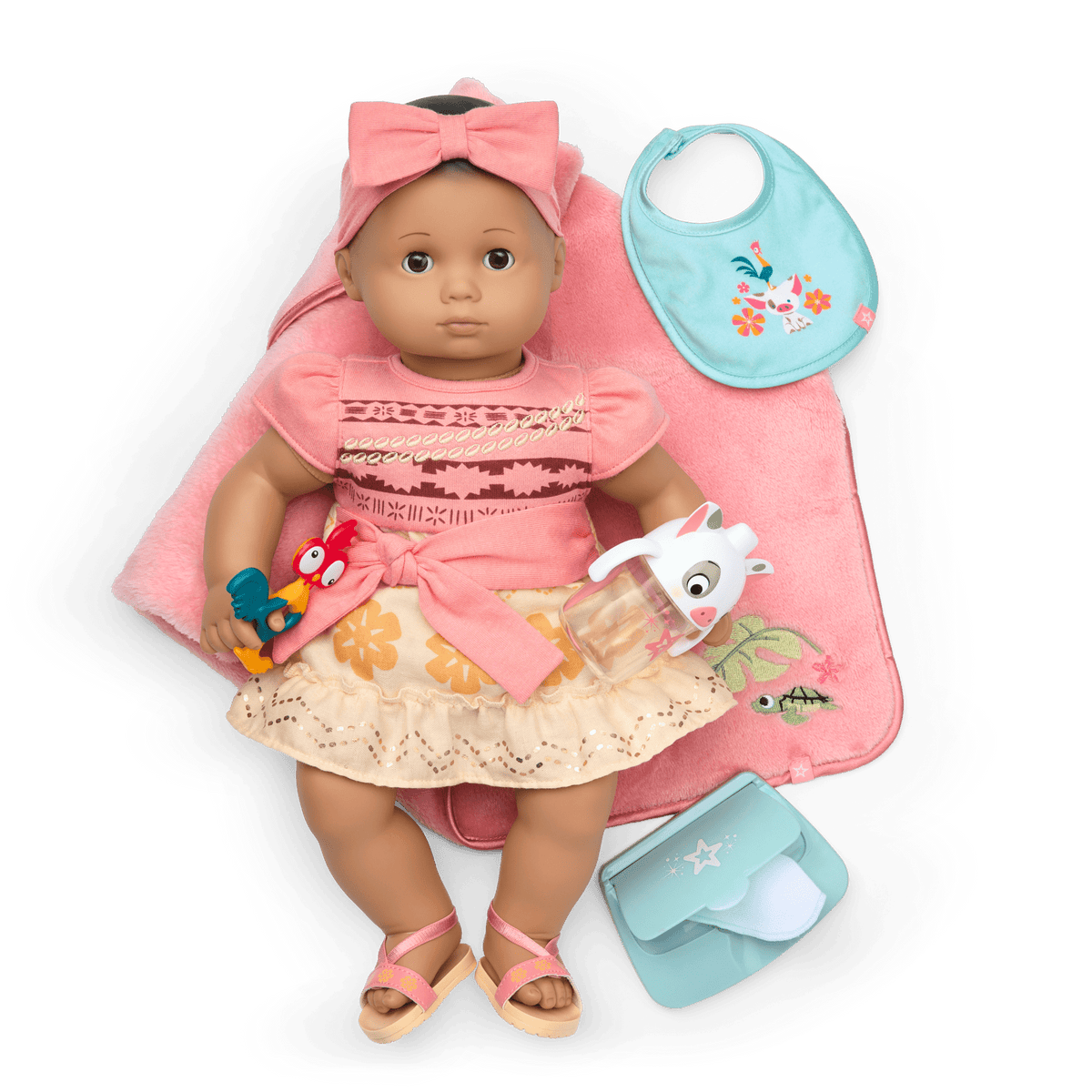 Disney Princess Moana Cuddle & Care Set with Bitty Baby? Doll by American Girl?