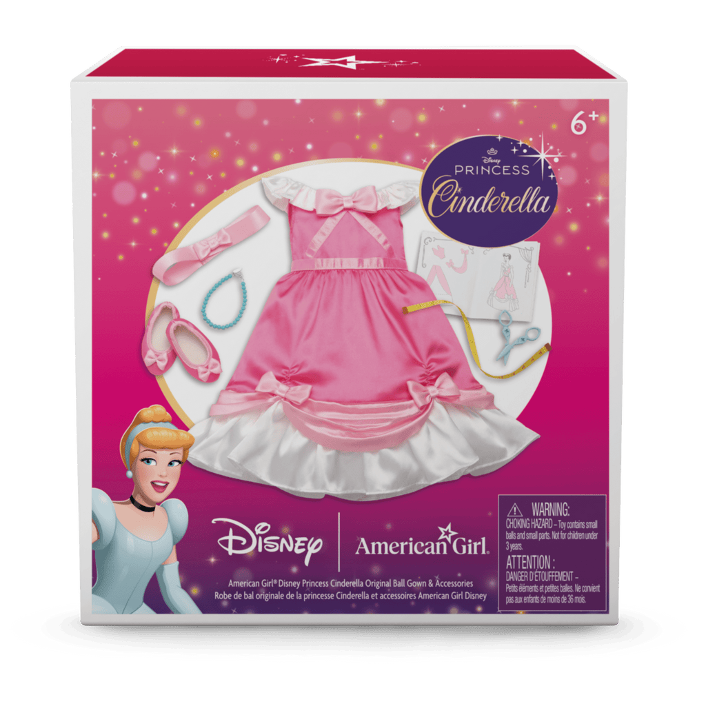 American Girl? Disney Princess Cinderella Original Ball Gown & Accessories for 18-inch Dolls