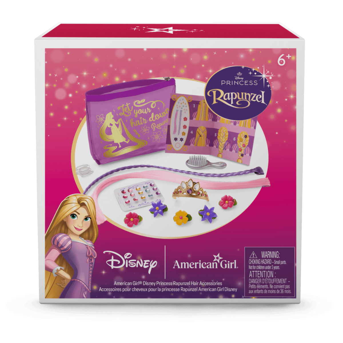 American Girl? Disney Princess Rapunzel Hair Accessories for 18-inch Dolls