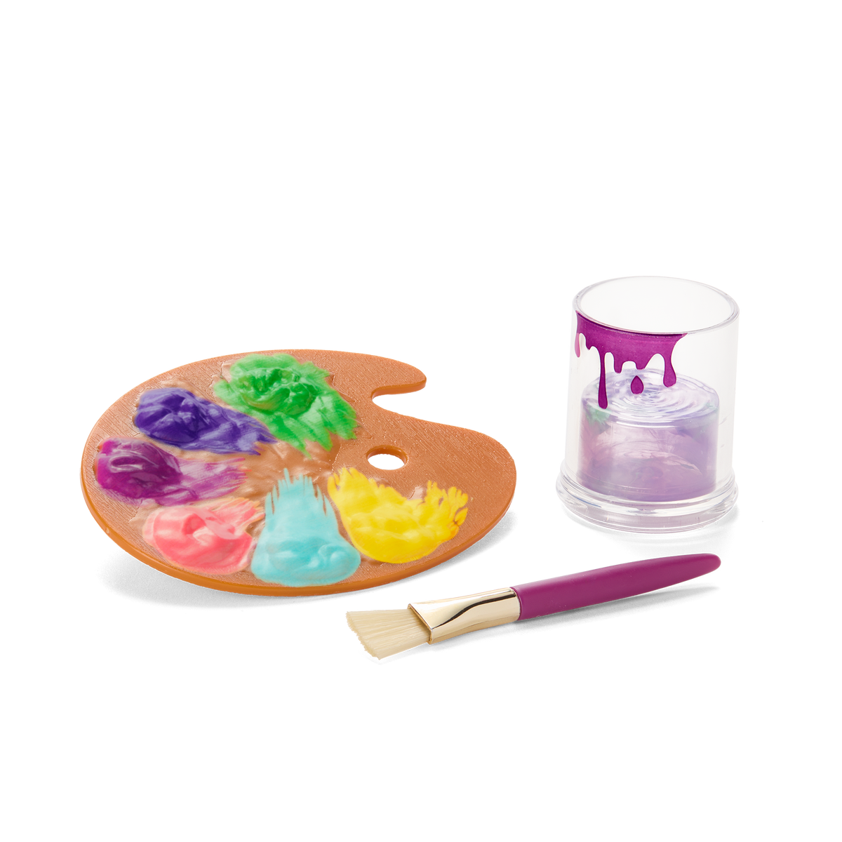 American Girl? Disney Princess Rapunzel Painting Accessories & Pascal for 18-inch Dolls