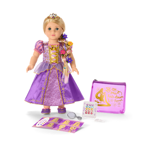 American Girl? Disney Princess Rapunzel Hair Accessories for 18-inch Dolls