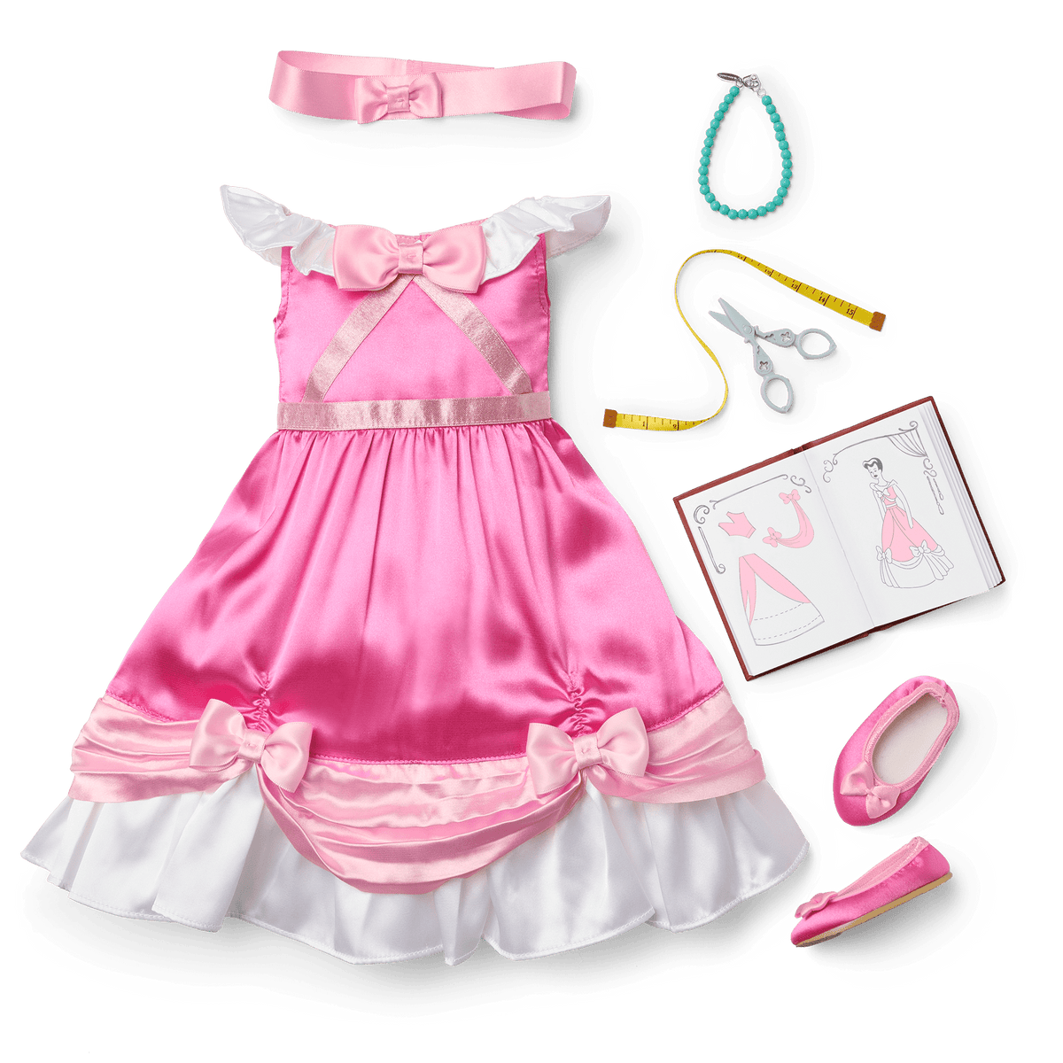 American Girl? Disney Princess Cinderella Original Ball Gown & Accessories for 18-inch Dolls