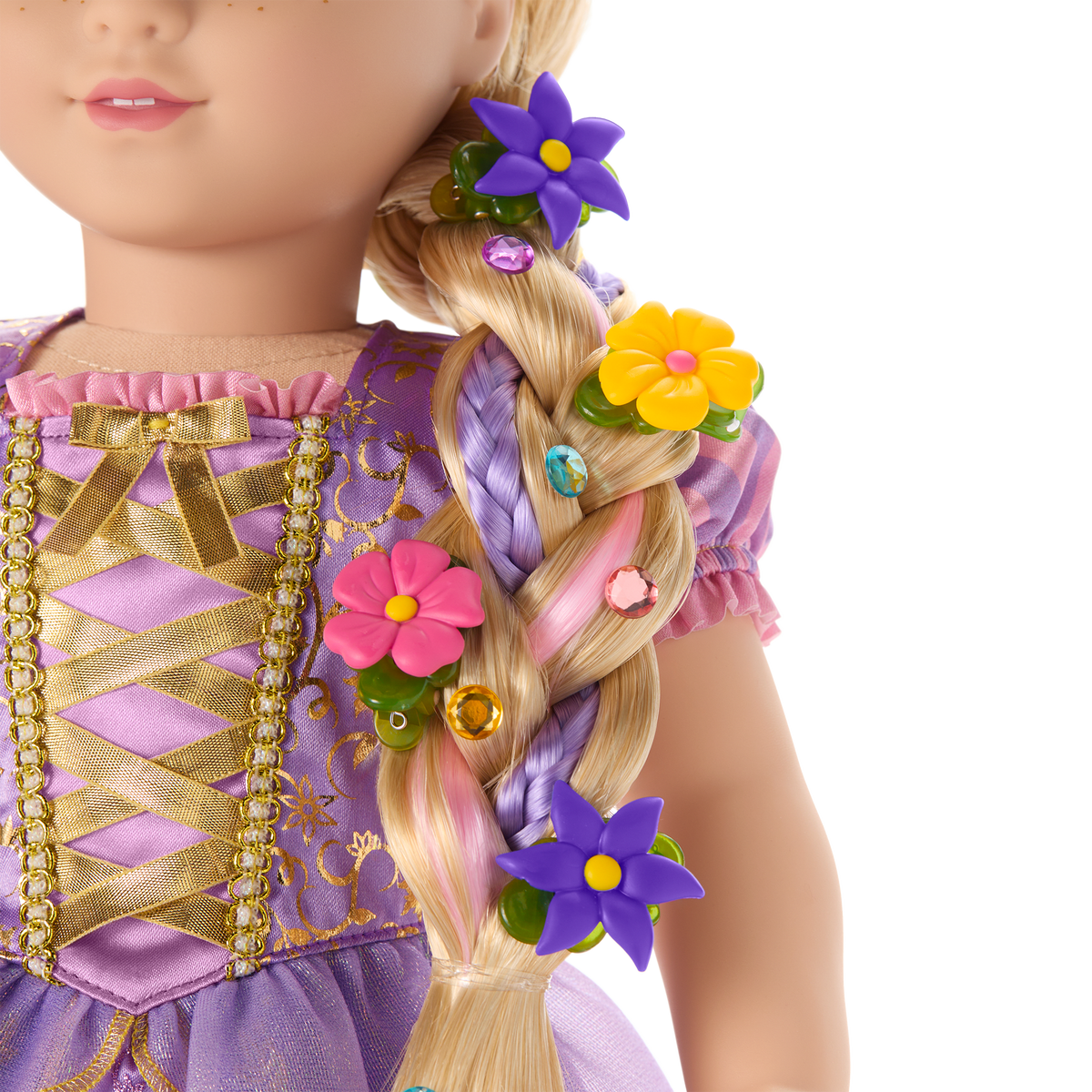 American Girl? Disney Princess Rapunzel Hair Accessories for 18-inch Dolls