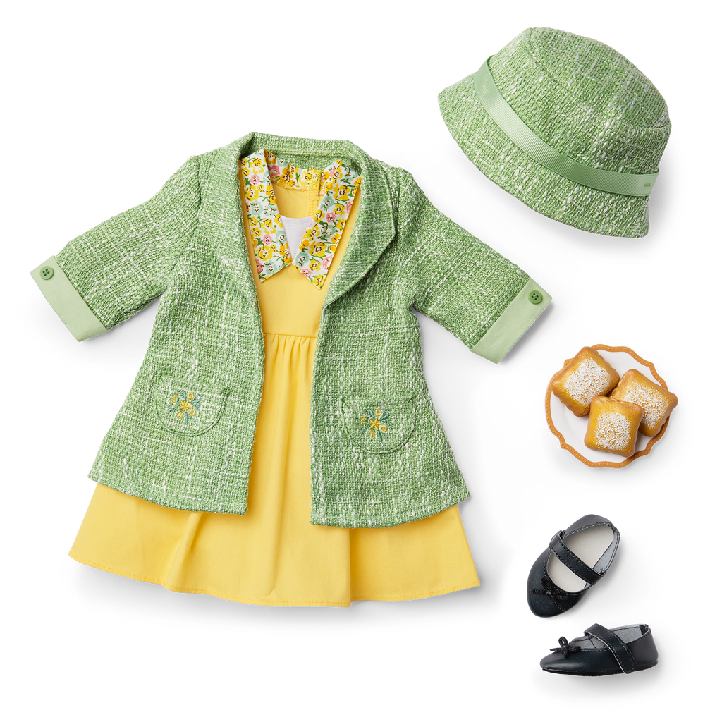 American Girl? Disney Princess Tiana Work Dress & Accessories for 18-inch Dolls