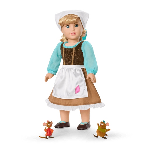 American Girl? Disney Princess Cinderella Day Dress, Friends & Accessories for 18-inch Dolls